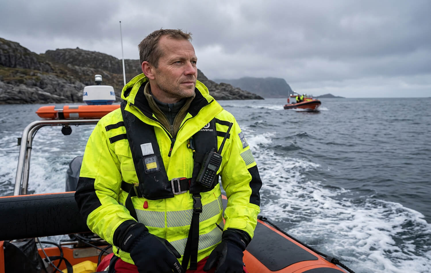 Polarjo jakke detaljer