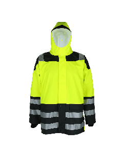 Gypsum regnjakke High Vis