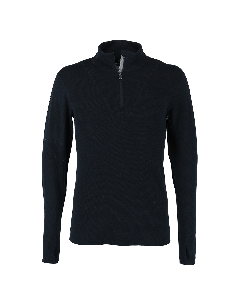 Quartz Termo Sweater 1-2 Zip-7073393013844-Black Beauty