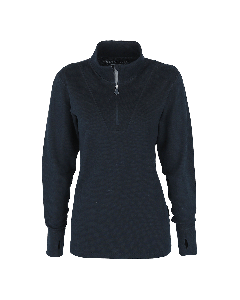 Quartz Termo Sweater 1-2 Zip Lady-7073393013912-Black Beauty