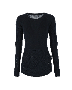 Bronitt Woolnet Sweater Lady-7073393014698-Black Beauty