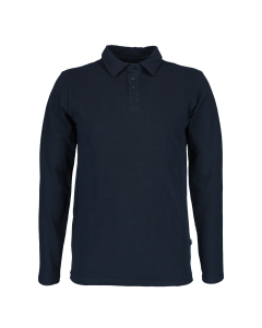 Kaolin Pique langarmet-Black Beauty-XXS