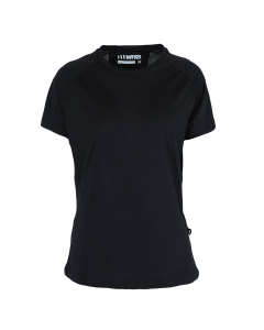 Gemstone ull t-skjorte Dame-Black Beauty-XS