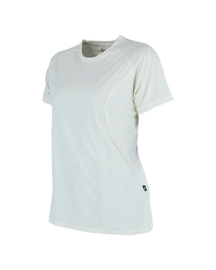 Gemstone ull t-skjorte Dame-Coconut Milk-XS