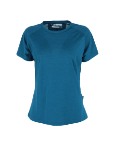 Gemstone ull t-skjorte Dame-Ink Blue-XS