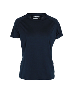 Gemstone ull t-skjorte Dame-Sky Captain-XS