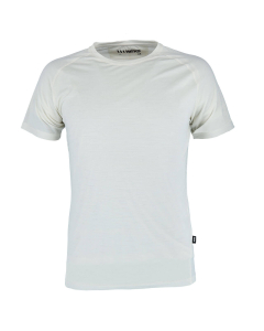 Gemstone ull t-skjorte-Coconut Milk-S