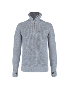 Flint Ull Genser-Grey melange-XXS