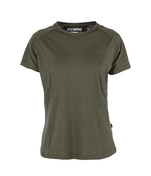 Gemstone ull t-skjorte Dame
